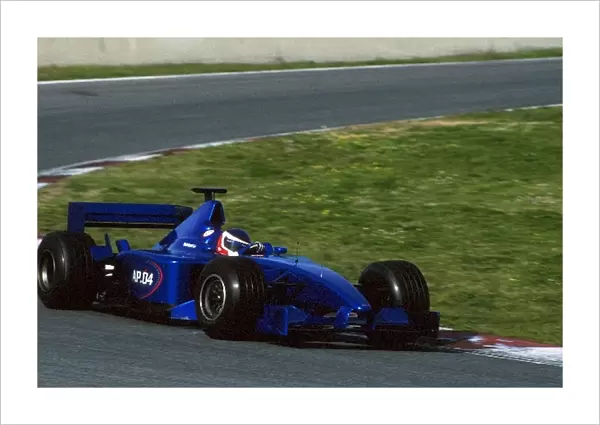 Formula One Testing: Gaston Mazzacane gets used to the new Prost AP04