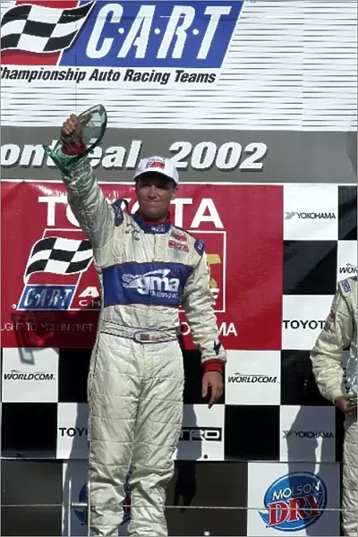 Toyota Atlantic race winner Rocky Moran at the Molson Indy Montreal. Circuit Gilles Villeneuve