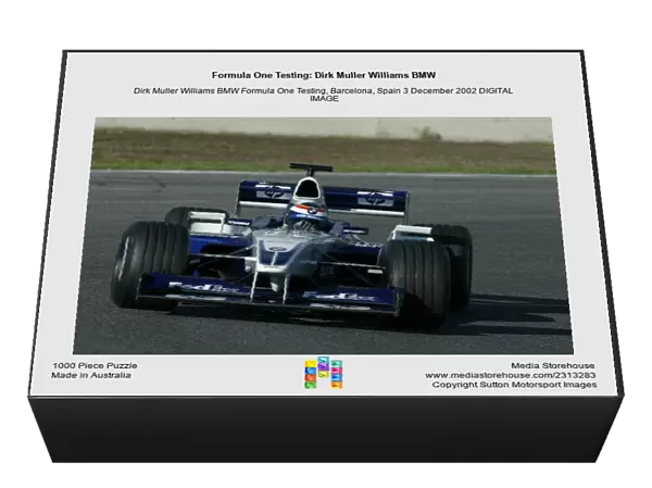 Formula One Testing: Dirk Muller Williams BMW