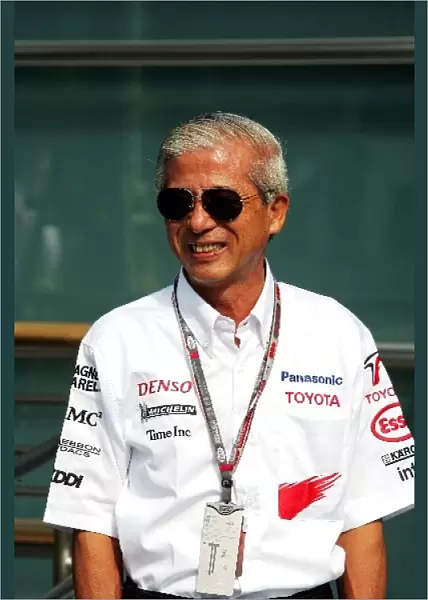 Formula One World Championship: Dr. Akihiko Saito Toyota Executive Vice-President