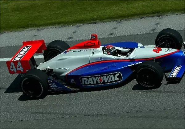 Fourth placed Alex Barron (USA) Rayovac Blair Racing Dallara Chevrolet was the highest finishing rookie