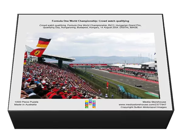 Formula One World Championship: Crowd watch qualifying