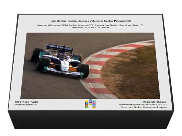 Formula One Testing: Jacques Villeneuve Sauber Petronas C23