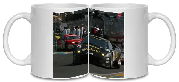 Le Mans-6  /  17  /  06-The Apicella  /  Yamanishi  /  Hinoi Lamborghini Murcielago Leads several