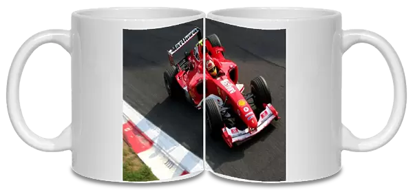 Formula One Testing: Luca Badoer Ferrari F2004