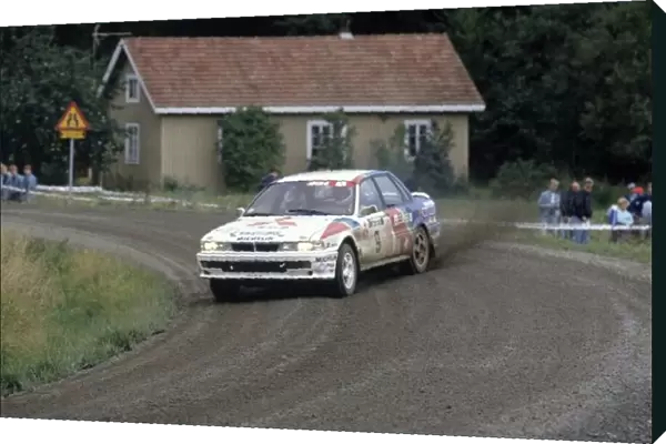 1989 World Rally Championship. 1000 Lakes Rally, Finland. 1989