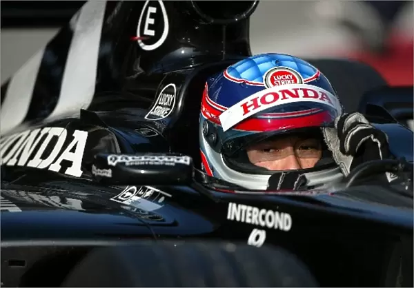 Formula One Testing: Takuma Sato BAR Honda Concept Car