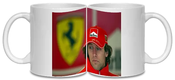 Formula One Testing: Luca Badoer Ferrari Test Driver