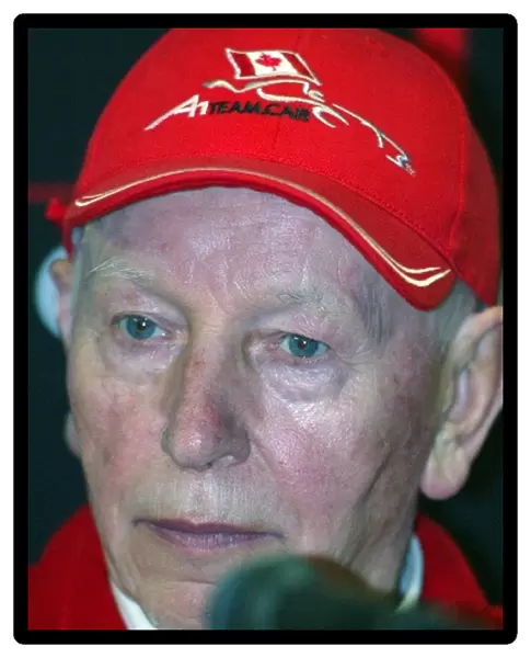 A1GP: John Surtees A1 Team Great Britain Chairman and A1 Team Canada Consultant in the Friday press conference