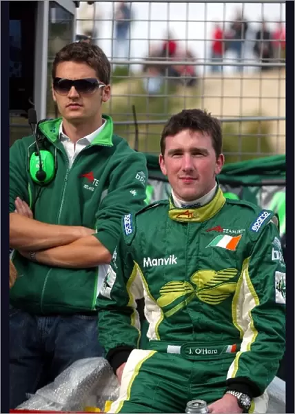 A1GP: Michael Devaney A1 Team Ireland and John O Hara A1 Team Ireland