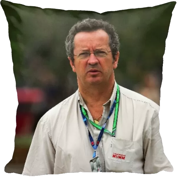 Formula One World Championship: Hughues Trevennec, Mumm Champagne PR Manager
