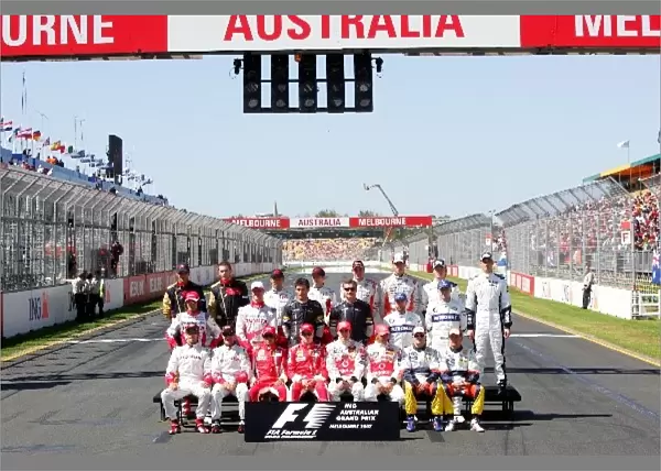 Formula One World Championship: The drivers group photo