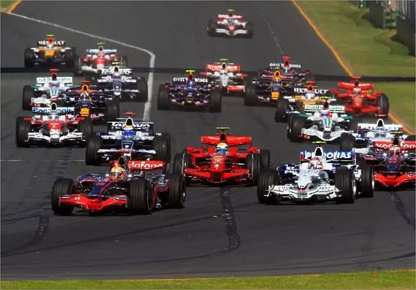 Aust F1 GP Albert Park: Australian Grand Prix, Rd 1, Race, Albert Park, Melbourne, Australia, Sunday 16 March 2008