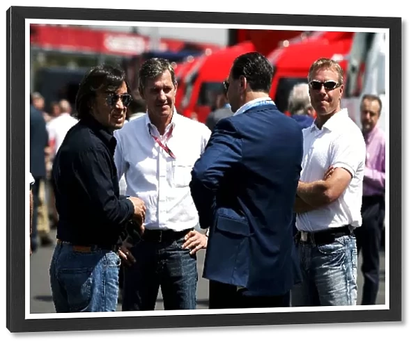 Formula One World Championship: Mario Miyakawa Manager of Jean Alesi, Daniel Morelli, Luciano Secchi WIND Group and JJ Lehto