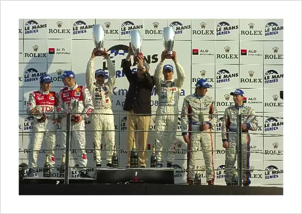 Le Mans Series: 2nd: Mike Rockenfeller  /  Alexandre Premat Audi Sport Team Joest, left