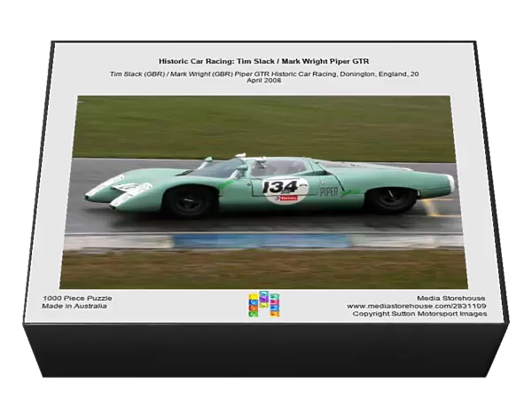Historic Car Racing: Tim Slack  /  Mark Wright Piper GTR