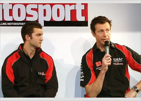 Autosport International Show: Andrew Jordan Vauxhall and Matt Neal Vauxhall