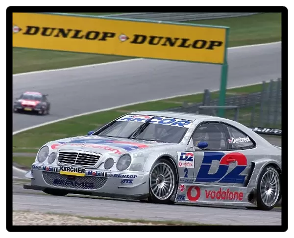 German DTM Championship: Peter Dumbreck Mercedes Benz CLK started from second place on the grid but failed to finish the race