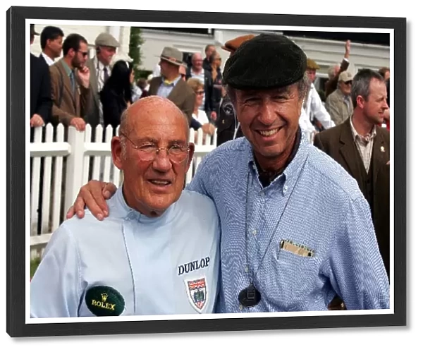 Goodwood Revival Meeting: Sir Stirling Moss with Jo Ramirez