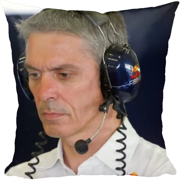 Formula One Testing: Tony Burrows Red Bull Racing Test Team Manager