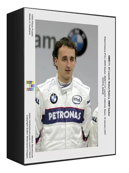BMW F1. 07 Launch: Robert Kubica, BMW Sauber