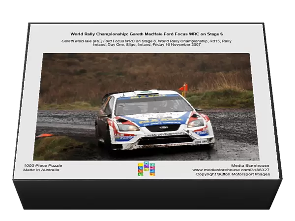 World Rally Championship: Gareth MacHale Ford Focus WRC on Stage 6