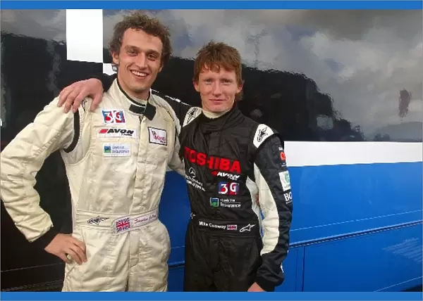 British Formula Three: Stephen Jelley Raikkonen Robertson Racing and Mike Conway Raikkonen Robertson Racing