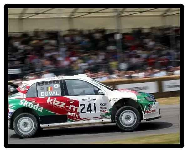 Goodwood Festival of Speed: Colin McRae Skoda Fabia WRC