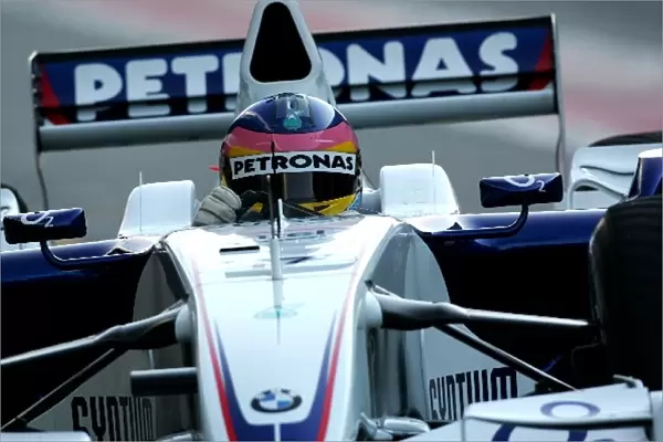 Formula 1 Testing: Jacques Villeneuve BMW Sauber F1. 06