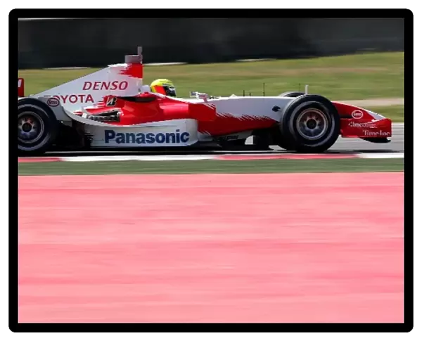 Formula 1 Testing: Ralf Schumacher Toyota TF106