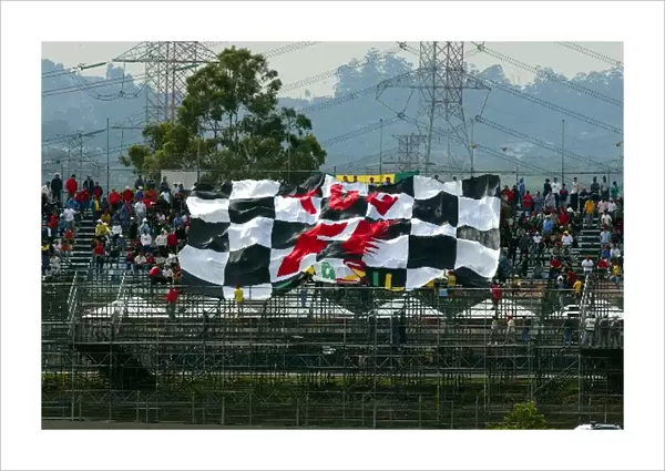 Formula One World Championship: Brazilian F1 fans in the grandstands