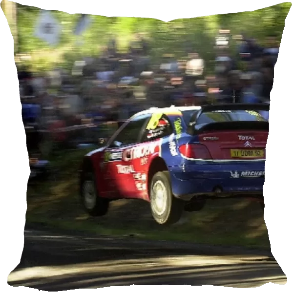 FIA World Rally Championship: Sebastien Loeb & Daniel Elena, Citroen Xsara WRC, finished 5th place overall on 2003 Rally Finland