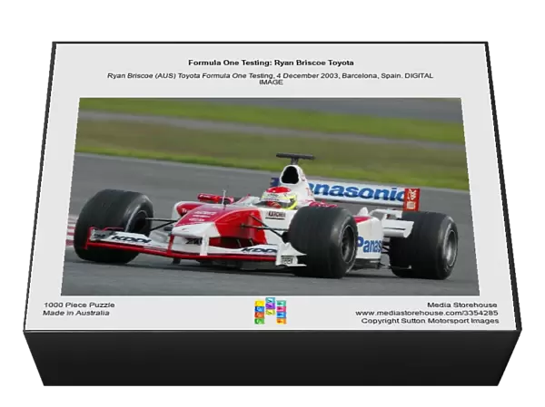 Formula One Testing: Ryan Briscoe Toyota