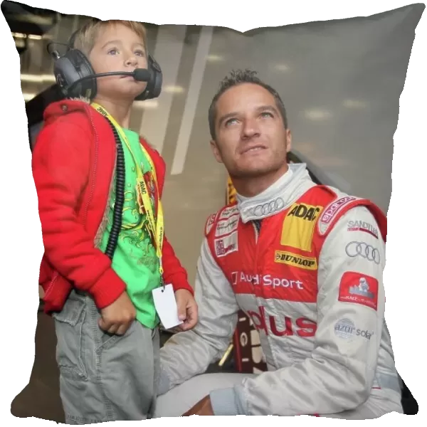 DTM. Timo Scheider (GER), GW:plus / Top Service Audi, with his son Loris Romeo.