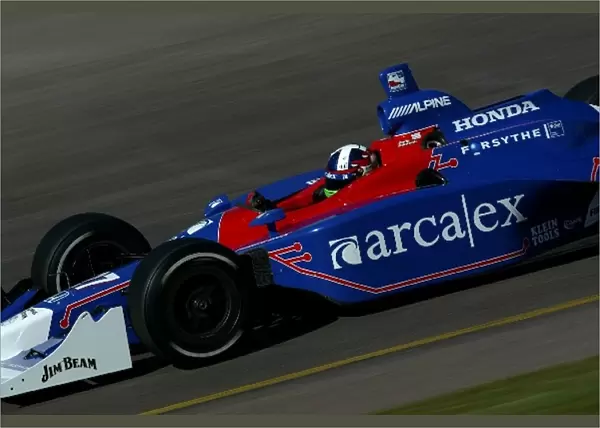 Indy Racing League: Dario Franchitti, GBR, Dallara, Honda. IRL open test, Phoenix Intl. Raceway, Phoenix, AZ, 12, February, 2004