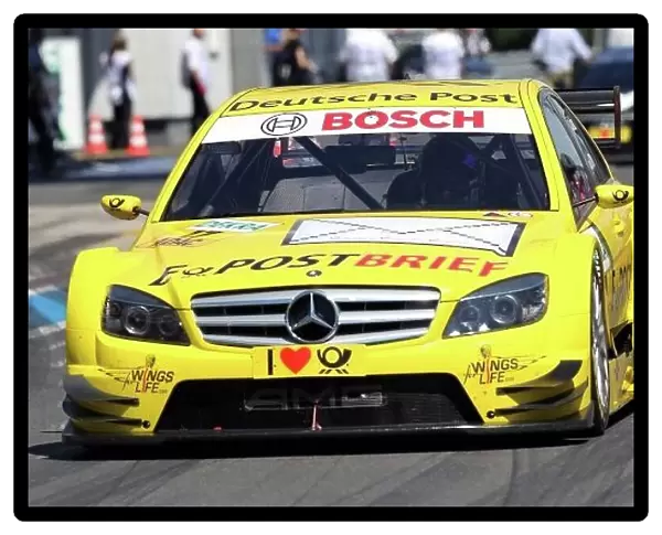 DTM. David Coulthard (GBR), AMG Mercedes C-Klasse (2008).