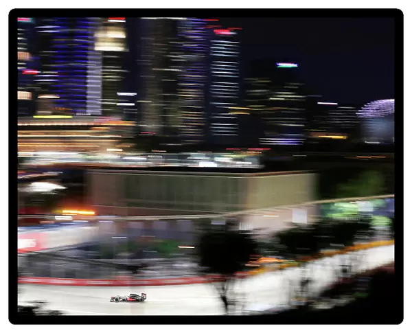 Marina Bay Circuit, Singapore. Friday 20th September 2013. Sergio Perez, McLaren MP4-28 Mercedes. World Copyright: Steven Tee / LAT Photographic. ref: Digital Image _14P3424