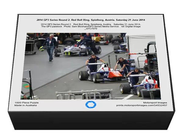 2014 GP3 Series Round 2. Red Bull Ring, Spielberg, Austria. Saturday 21 June 2014. The GP3 paddock Photo: Sam Bloxham / GP3 Series Media Service. ref: Digital Image _G7C7070