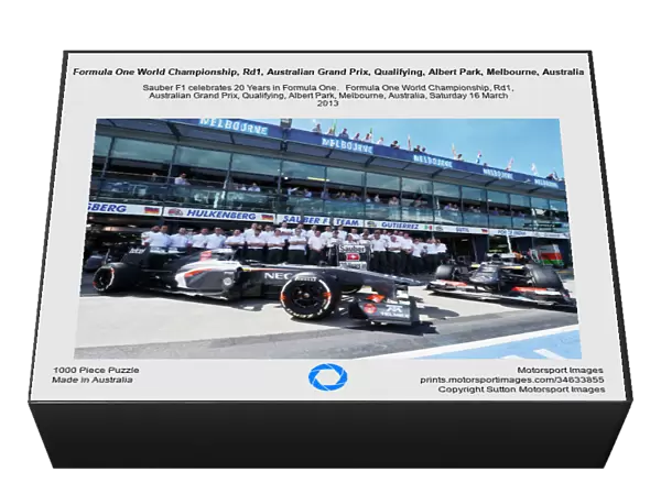 Formula One World Championship, Rd1, Australian Grand Prix, Qualifying, Albert Park, Melbourne, Australia, Saturday 16 March 2013