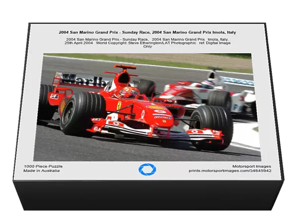 2004 San Marino Grand Prix - Sunday Race, 2004 San Marino Grand Prix Imola, Italy. 25th April 2004 World Copyright: Steve Etherington / LAT Photographic ref: Digital Image Only