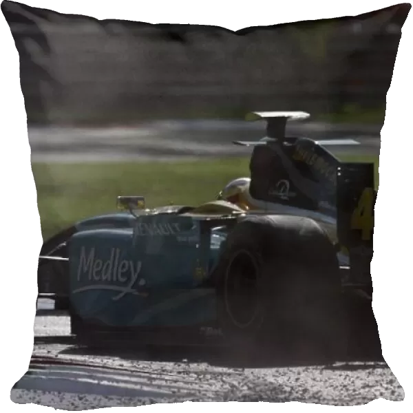 2007 GP2 Series. Round 9. Monza, Italy. 8th September 2007. Saturday Race. Roldan Rodriguez (ESP, Minardi Piquet Sports). Action. World Copyright: Andrew Ferraro / GP2 Series Media Service. ref: Digital Image _H0Y2550