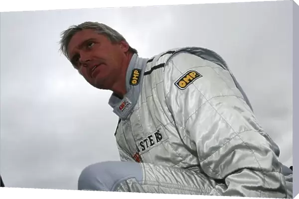 2006 Grand Prix Masters. Silverstone, England. 11th - 13th August. Eddie Cheever. Portrait. World Copyright: Drew Gibson / LAT Photographic. Ref: Digital Image Only