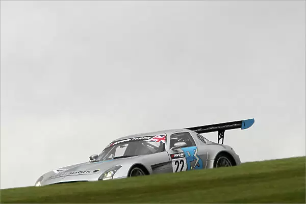 2015 British GT Championship, Donington Park, England. 12th-13th September 2015. David Jones  /  Godfrey Jones Preci-Spark Mercedes AMG GT3 World Copyright: Ebrey  /  LAT Photographic