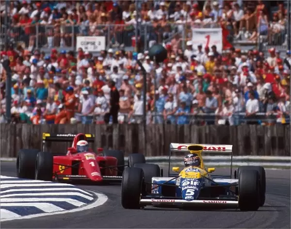 Formula One World Championship: British GP, Silverstone, England, 15 July 1990