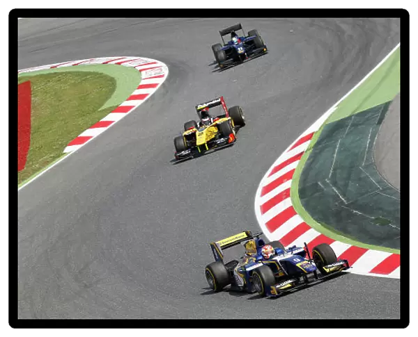 2013 GP2 Series. Round 3. Circuit de Catalunya, Barcelona Spain. 11th May 2013. Saturday Race. Felipe Nasr (BRA, Carlin). Action. World Copyright: Alastair Staley / GP2 Series Media Service. Ref: _R6T3043