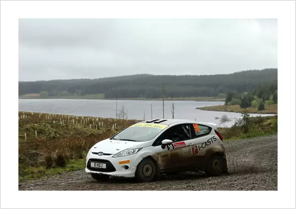 2017 Prestone MSA British Rally Championship, Scottish Rally, Dumfries. 19th - 20th May 2017. Josh Cornwell  /  Richard Bliss Ford Fiesta R2. World Copyright: JEP  /  LAT Images