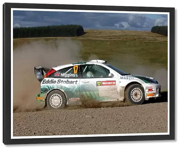 FIA World Rally Championship: Mark Higgins, Ford Focus RS WRC, on Stage 12