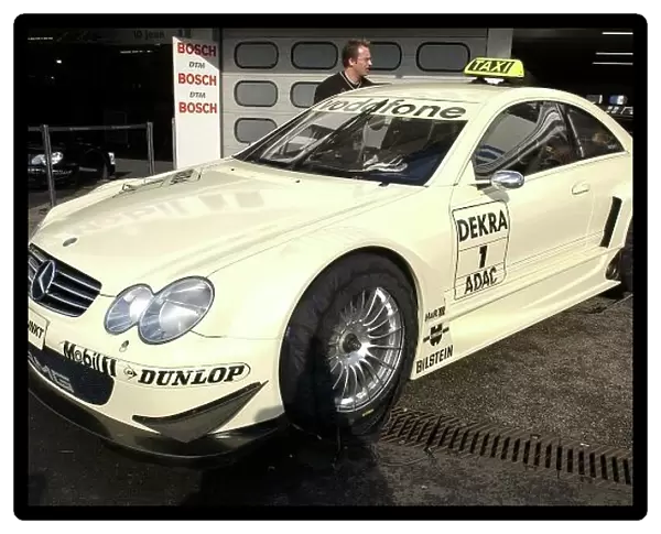 DTM. The DTM AMG Mercedes Benz CLK Taxi, complete with real TAXI sign.