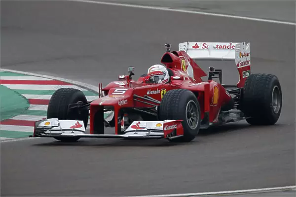Sebastian Vettel First Ferrari F1 Run, Fiorano, Italy, 29 November 2014
