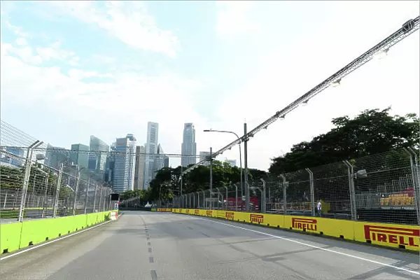 Formula One World Championship, Rd13, Singapore Grand Prix, Preparations, Marina Bay Street Circuit, Singapore, Thursday 19 September 2013
